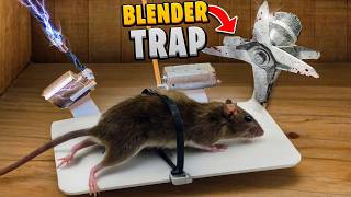 I Invented BRUTAL Modern Blender Rat Trap [upl. by Meeka]