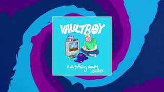 vaultboy  everything sucks  sped up version Official Visualizer [upl. by Tadeas]