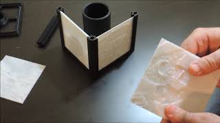 Lithophane 3D printed light box [upl. by Dorreg]