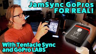 Finally you can Jam Sync Timecode on GoPro with Tentacle Timebar beta and Labs via QR CODE [upl. by Nahta441]