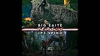 Big Eaite VS JP3 Spino jurrasicworld shorts [upl. by Stoecker]