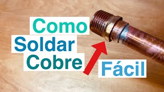 Como soldar tubos de cobre [upl. by Cinamod]