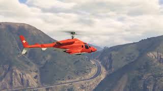 GTAV AirWolf Script Test Swiss Paint [upl. by Yrannav]