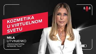 Kozmetika u virtuelnom svetu I Mila Litvinjenko I Telcast epizoda 34 [upl. by Ahsatniuq583]