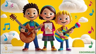 Strum Along with My Guitarquot is a playful and catchy song for kids [upl. by Ib]