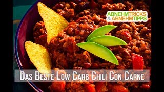 Low Carb Chili con Carne Rezept  Kochvideo [upl. by Adnyc]