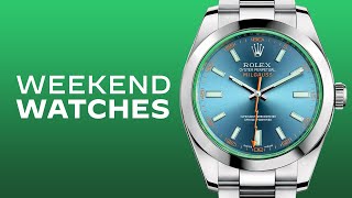 Weekend Watches Returns Rolex Milgauss ZBlue Review And Comparison [upl. by Brand]