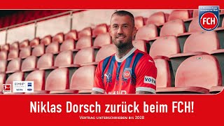 Niklas Dorsch zurück beim FCH [upl. by Acnoib]