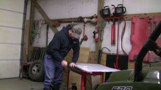 Installing the EMP 10279 on the polaris Ranger Windshield [upl. by Kip]