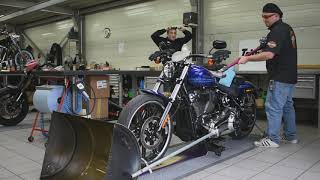 Service Hivernage Softail HarleyDavidson Neuchâtel [upl. by Netsrak272]