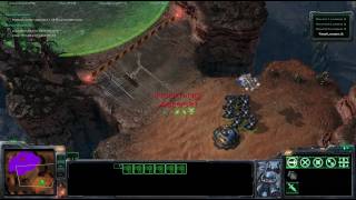 Starcraft 2 Terran Gameplay Video Part 2 of 2 [upl. by Lavena]