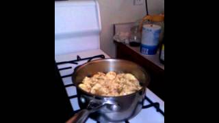 Cooking ramen with chicharones [upl. by Notsuoh]