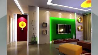 Wohnzimmer TV wand ideen  Haus Ideen [upl. by Aisaim]