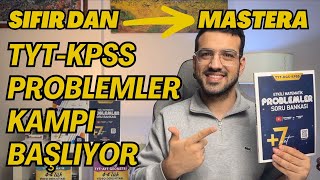 Sıfırdan Mastera Problemler Kampı🚀 I Sömestrda TYT Matematik Netlerini Uçuşa Geçecek yks2024 kpss [upl. by Bacon]