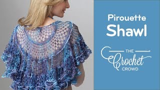 Crochet Sashay Shawl [upl. by Thorncombe208]