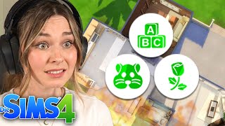 Ich baue in Die Sims 4 aber jeder Raum ist ein anderes Pack  simfinity [upl. by Egief966]