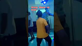 Group dance on boat party club partytime partymusic djremix djviral djsong [upl. by Sessilu]