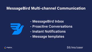 How to create WhatsApp message Template to send message via MessageBird for Zoho CRM extension [upl. by Aiyekal]