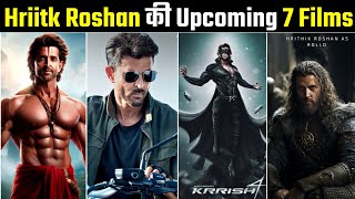 7 Big Upcoming Film Of Hrithik Roshan After Fighter 🤩  Hriitk Roshan Upcoming Movies AS Ki Film [upl. by Lotta]