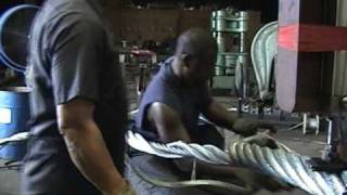 Fabricating a 3quot Wire Rope Sling Halo LLC [upl. by Kisor]