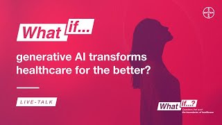 What if generative AI transforms healthcare for the better [upl. by Nairim]