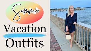 VACATION OUTFIT IDEAS  Resort Wear  Women Over 40 [upl. by Nezam332]