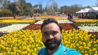 Floriade Festival Australia  Floriade  Flower  Australia  Food  Paralympic Team 🇦🇺 [upl. by Fenny]