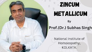 Zincum metallicum  a discussion of Homoeopathic symptomatology and Clinical usage [upl. by Venita170]