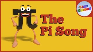 The Pi Song  to 20 decimal places  Tiny Tunes [upl. by Sewell265]