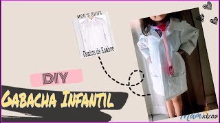 Paso a Paso GabachaBata Medica Niños DIY Doctor´s Coat for Kids [upl. by Dlopoel]