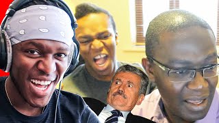 Reacting To Old KSI Funny Moments [upl. by Asoj]