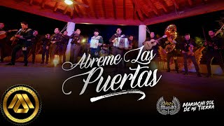 Voz De Mando Mariachi Sol De Mi Tierra  Abreme las Puertas Video Oficial [upl. by Anurb]