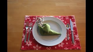 Christmas Elf Shoe Napkin [upl. by Oby]