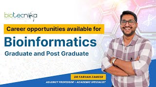 Bioinformatics Career Opportunities For Bsc  Btech  Msc  Mtech  Detailed Discussion [upl. by Aurelie801]