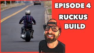 EPISODE 4 Stretched Honda Ruckus Build [upl. by Katrinka]