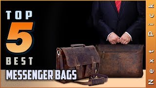 Top 5 Best Messenger Bags Review in 2023 [upl. by Heilman983]