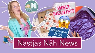 Nastjas Näh News September 2024 Hebsttrends Weltneuheit amp Adventskalender [upl. by Biancha]