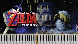 Sheiks Theme  Zelda Ocarina of Time  Piano Cover [upl. by Bunder670]