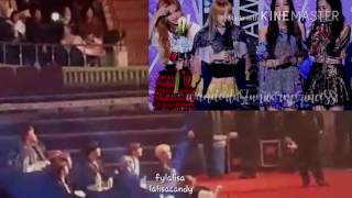 BTS V and Blackpink Lisa Moment  Gaon Chart [upl. by Shanly]