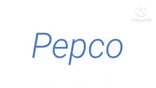 Pepco historical logos [upl. by Wunder]