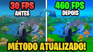 🚨COMO AUMENTAR MUITO o FPS e REDUZIR INPUTLAG no FORTNITE TEMPORADA 4 RODAR FORTNITE em PC FRACO [upl. by Sky]