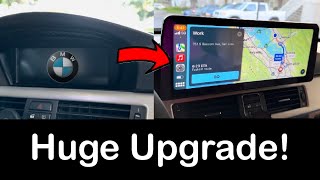 Installing The LARGEST iDrive Screen For E92 M3  123” Android 11 Head Unit Review E90 E93 BMW [upl. by Aloek]