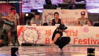 5vs5 FINAL  Fusion MCw vs Morning of owl  Gyeongnam BBOY Festival 2012 [upl. by Nuajed]