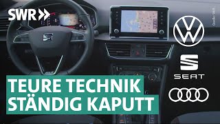 Seat Skoda Audi VW Wenn die Elektronik spinnt I Marktcheck SWR [upl. by Elades]