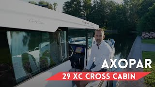 Axopar 29 XC Cross Cabin English Walkthrough  The Ultimate Adventure Boat [upl. by Niall]