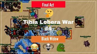 Tibia Lobera Final Act War Pk 4 Black Widow Massacred 😈👻 [upl. by Ambrogio680]