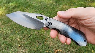 Evo 30 DLC by Custom Knife Factory CKF Jon Sorensen design 2022 [upl. by Alyak536]