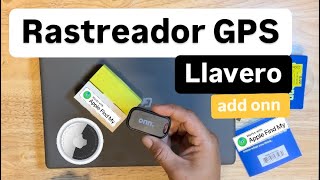 Rastreador GPS de llavero add onn Item locator con works with Apple Find my como un airtag económico [upl. by Esimehc]