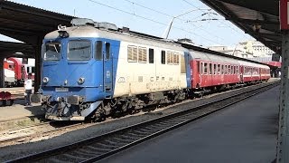 Romanian trains at Bucharest Gara De Nord [upl. by Valeda96]