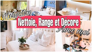 ✨NETTOIE RANGE ET DÉCORE AVEC MOI  MOTIVATION ET ASTUCES MÉNAGE ✨ [upl. by Alicirp]